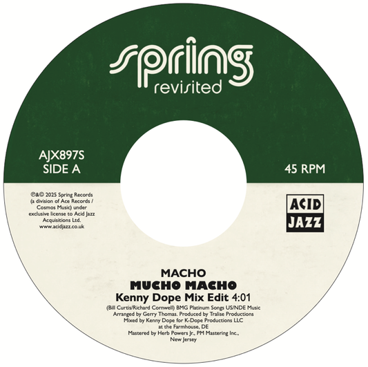 Spring Revisited vs. Kenny Dope: The 45 Remixes