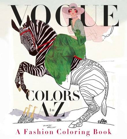Vogue Colours A to Z: A Fashion Coloring Book
