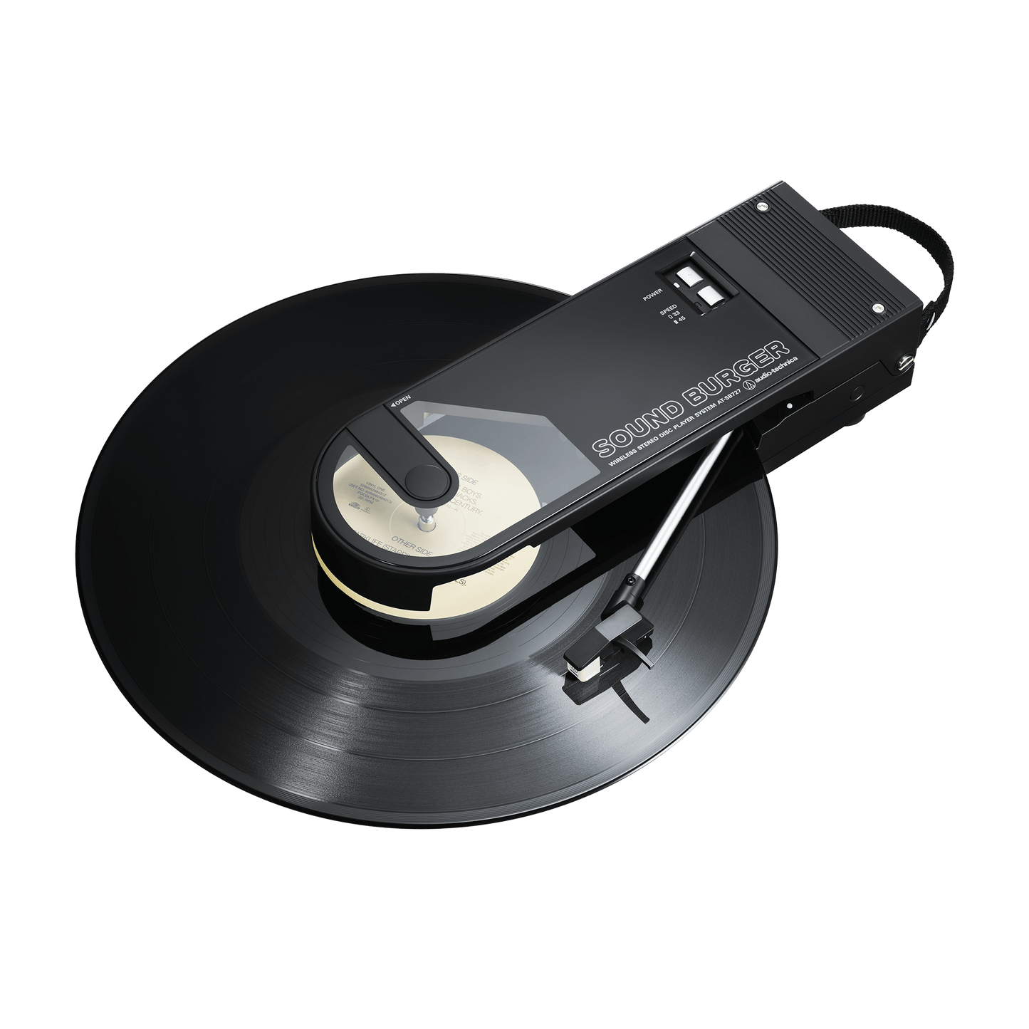 AT-SB727 - Sound Burger - Portable Bluetooth Turntable