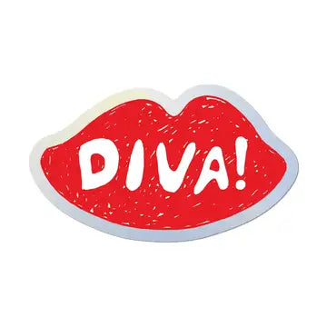 Diva! - Die-Cut Sticker