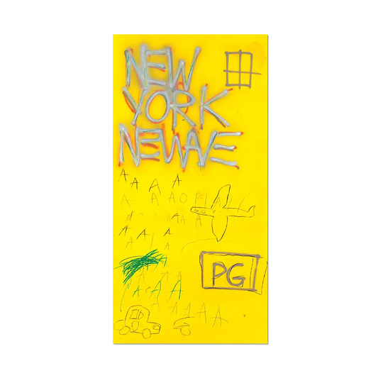 New York/New Wave by Basquiat - Die-Cut Sticker