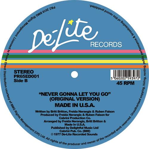 Never Gonna Let You Go