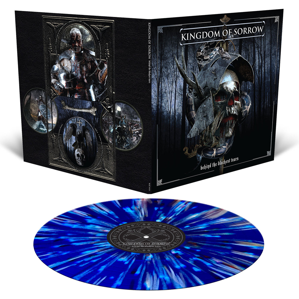 Behind the Blackest Tears – Royal Blue with Splatter LP