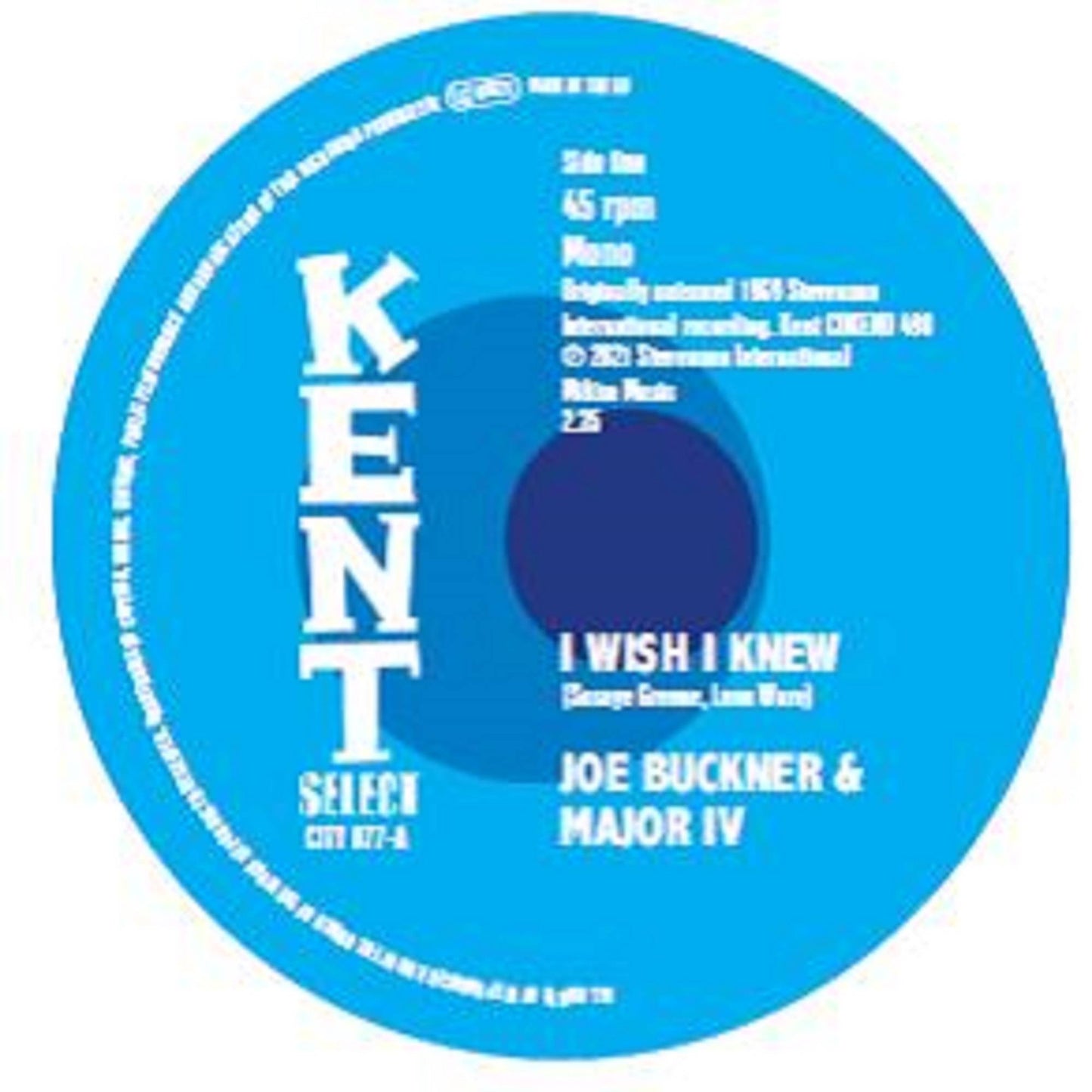 I Wish I Knew / I Stand Blue