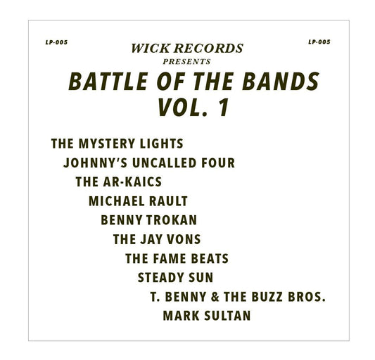 Wick Records: Battle of the Bands Vol 1
