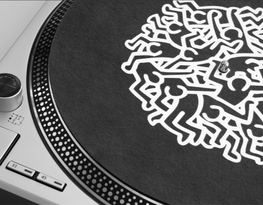 Keith Haring Anti-static Record Mat