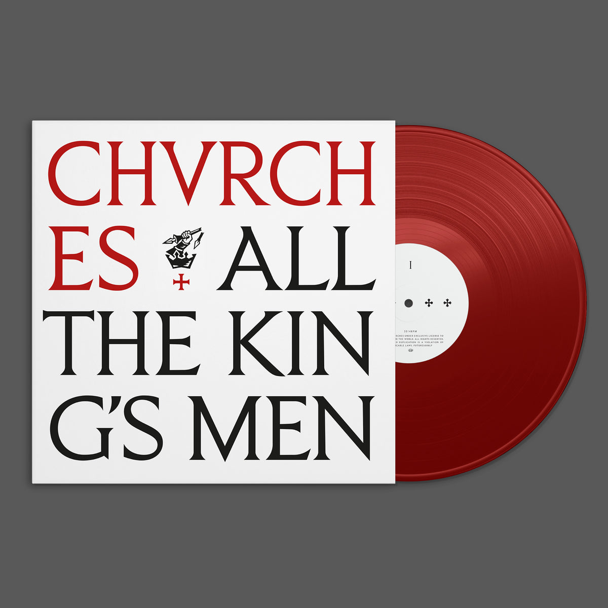 CHVRCHES - All The King's Men Apple Indie Exclusive LP packshot