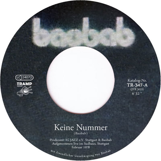 Keine Nummer