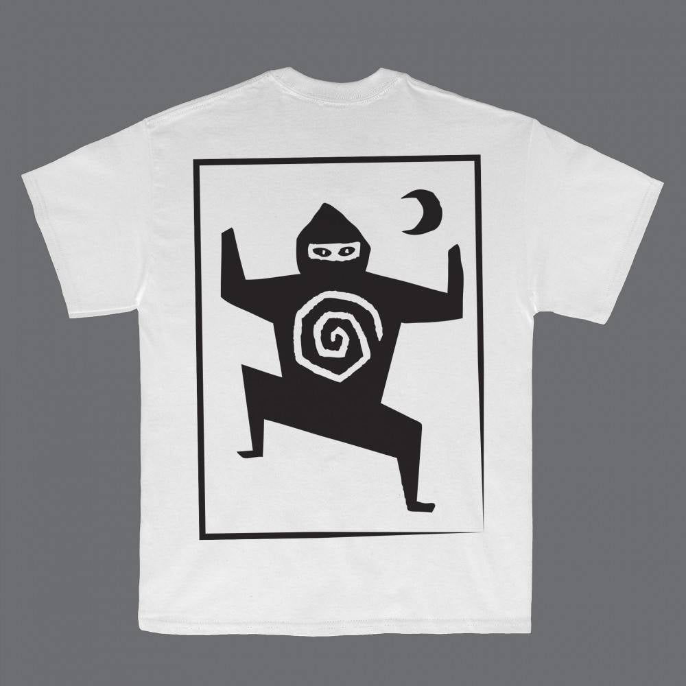 Ninja Tune White Woodcut T Shirt