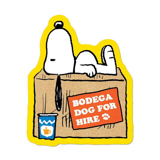Bodega Dog by Peanuts - Die-Cut Sticker