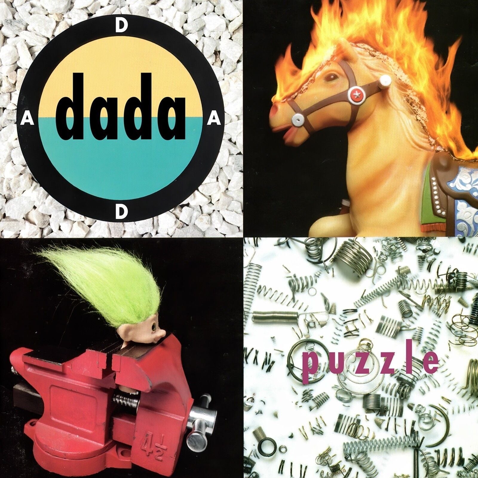 Dada - Puzzle (Strawberry with Black Swirl Vinyl) Product Image