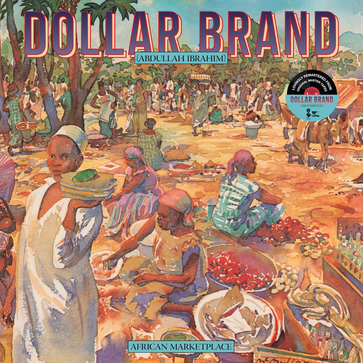 Dollar Brand – African Marketplace, SAMP Records sleeve artwork
