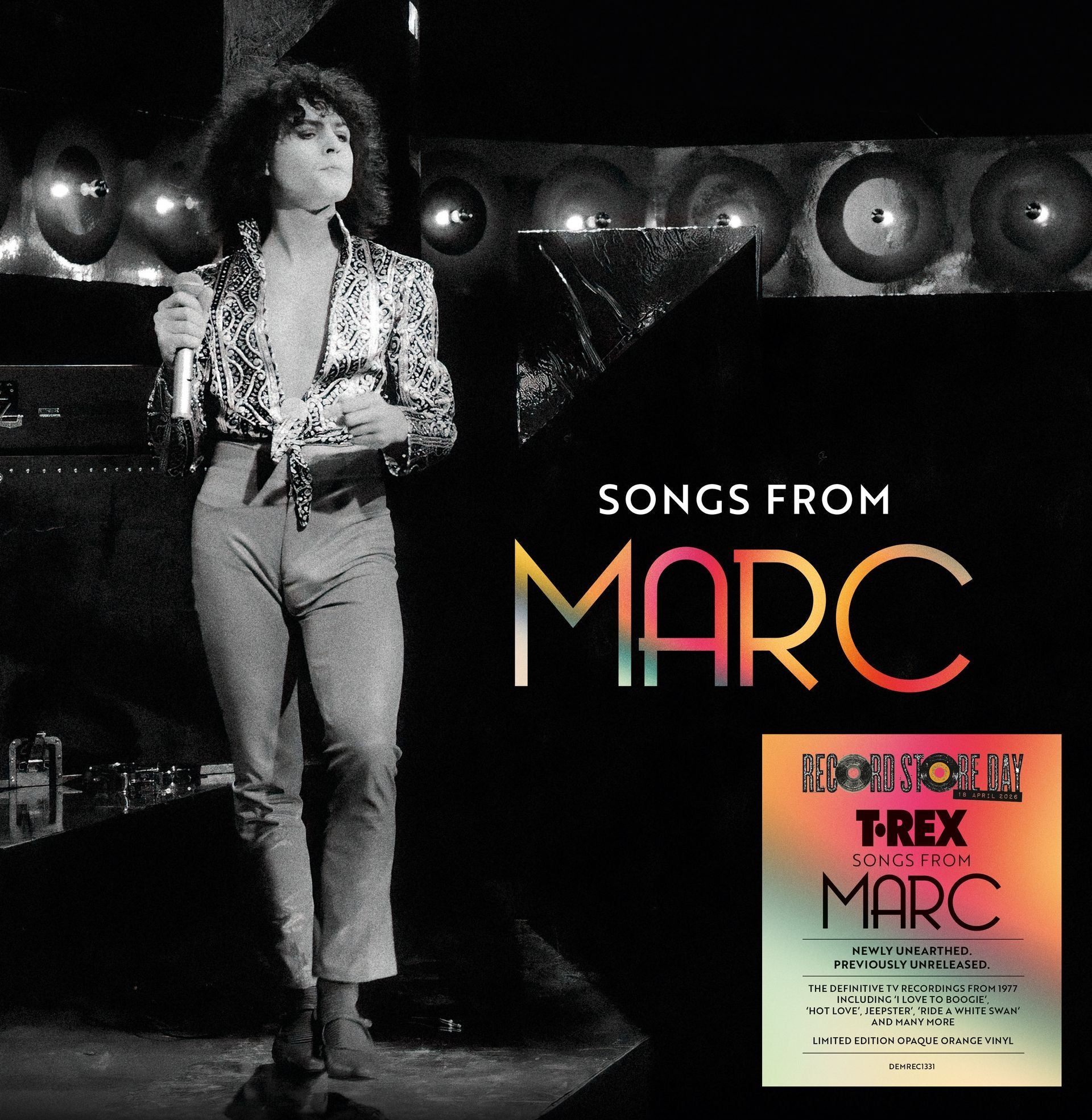 T Rex - Songs from "Marc" - RSD 2026 Product Image
