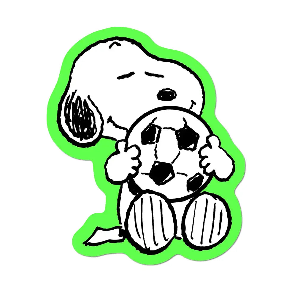 Soccer Snoopy - Die-Cut Sticker (World Cup)