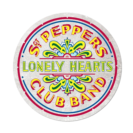 Sgt. Pepper's Drum Head by The Beatles - Die-Cut Sticker
