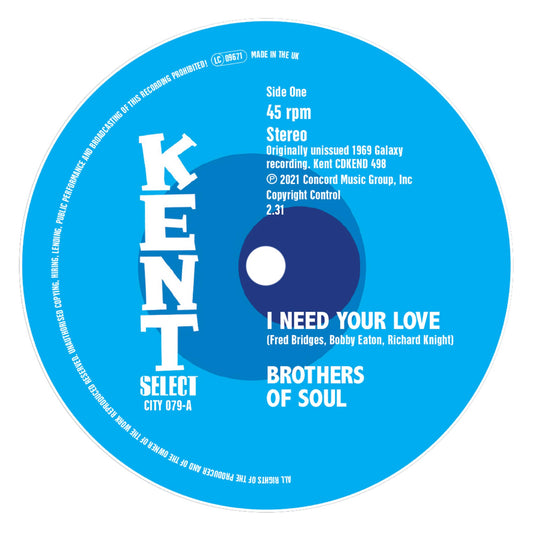 I Need Your Love / Can’t Nobody