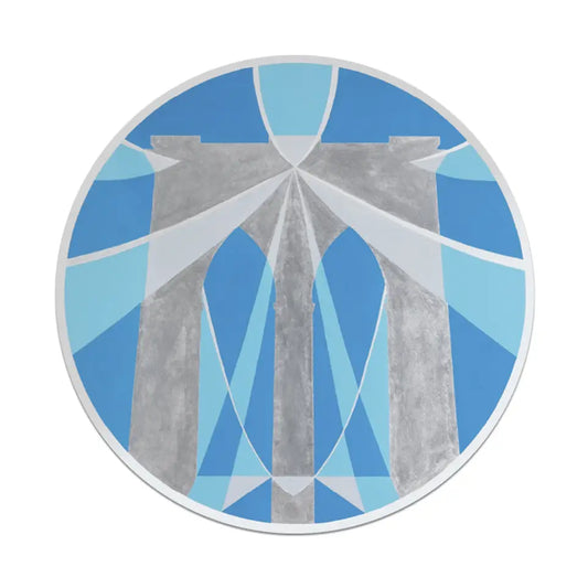 Brooklyn Bridge by Robert Indiana - Die-Cut Sticker