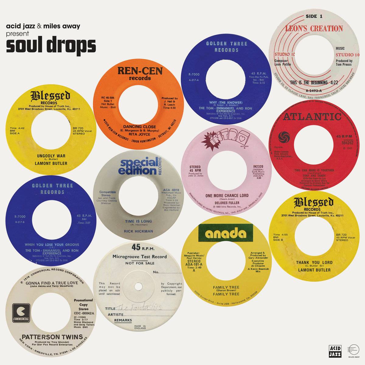 Acid Jazz and Miles Away Present Soul Drops