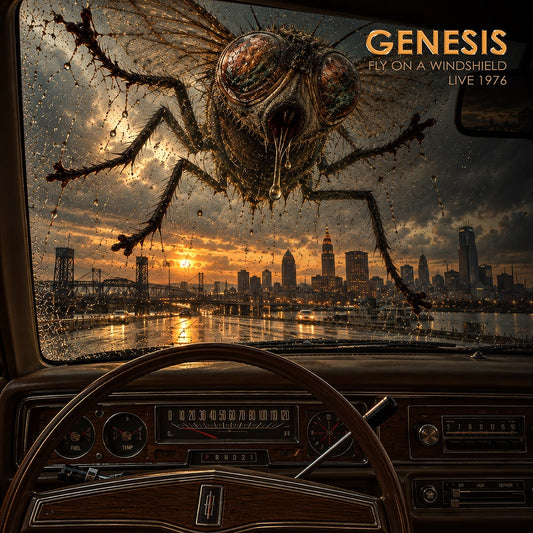 Genesis - Fly on a Windshield - Live 1976 album cover