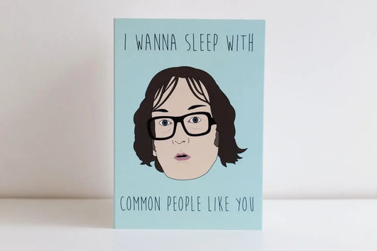 Jarvis Cocker (Pulp) Valentine's Day Card