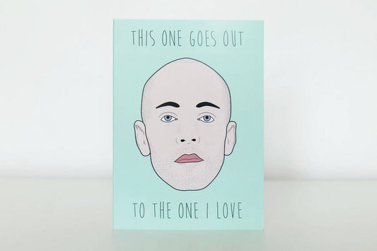 Michael Stipe R.E.M. Birthday Card
