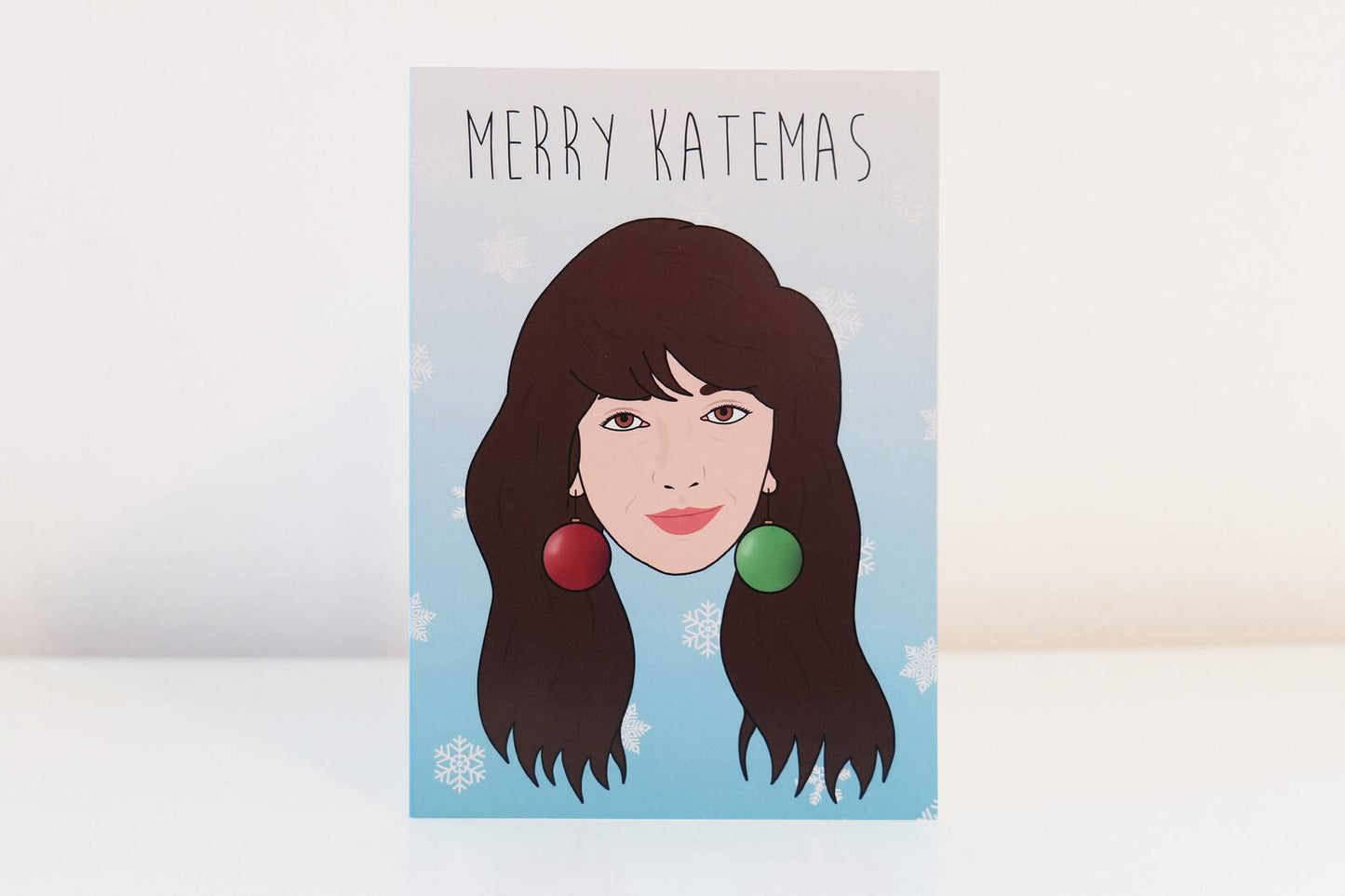 Merry Katemas Greeting Card