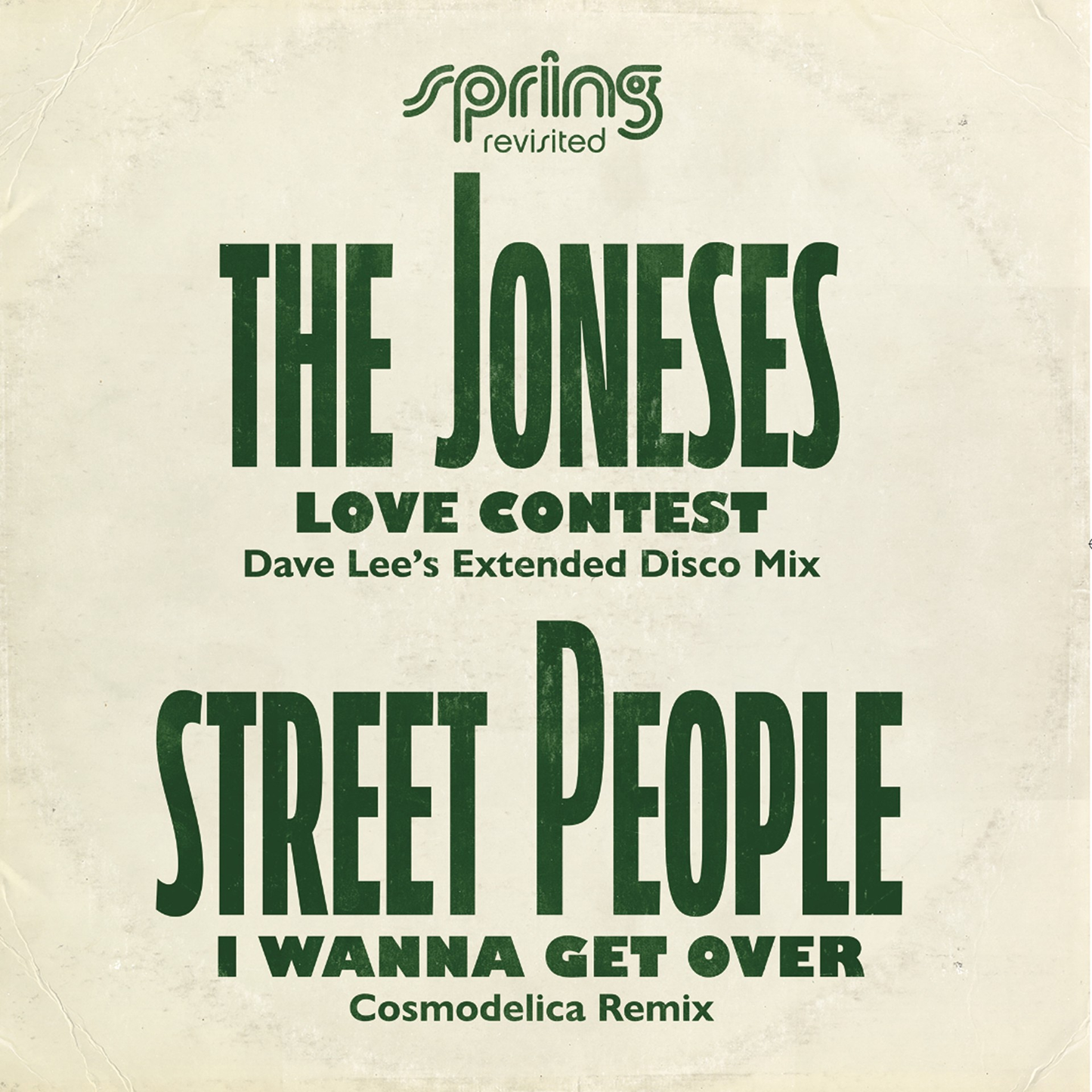 Love Contest / I Wanna Get Over ( Spring Revisited Mixes) Dave Dee | Colleen 'Cosmo' Murphy