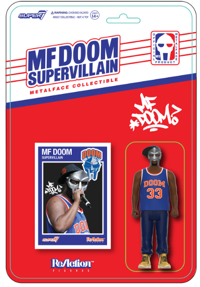 MF DOOM ReAction Figures Wave 03 - MF DOOM (NYC)