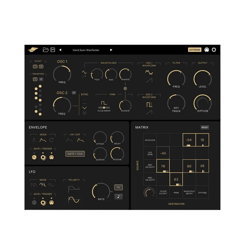 Instruō Seashell – Semi-Modular Synth