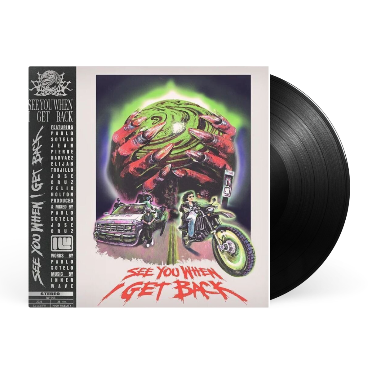 LP - Black artwork