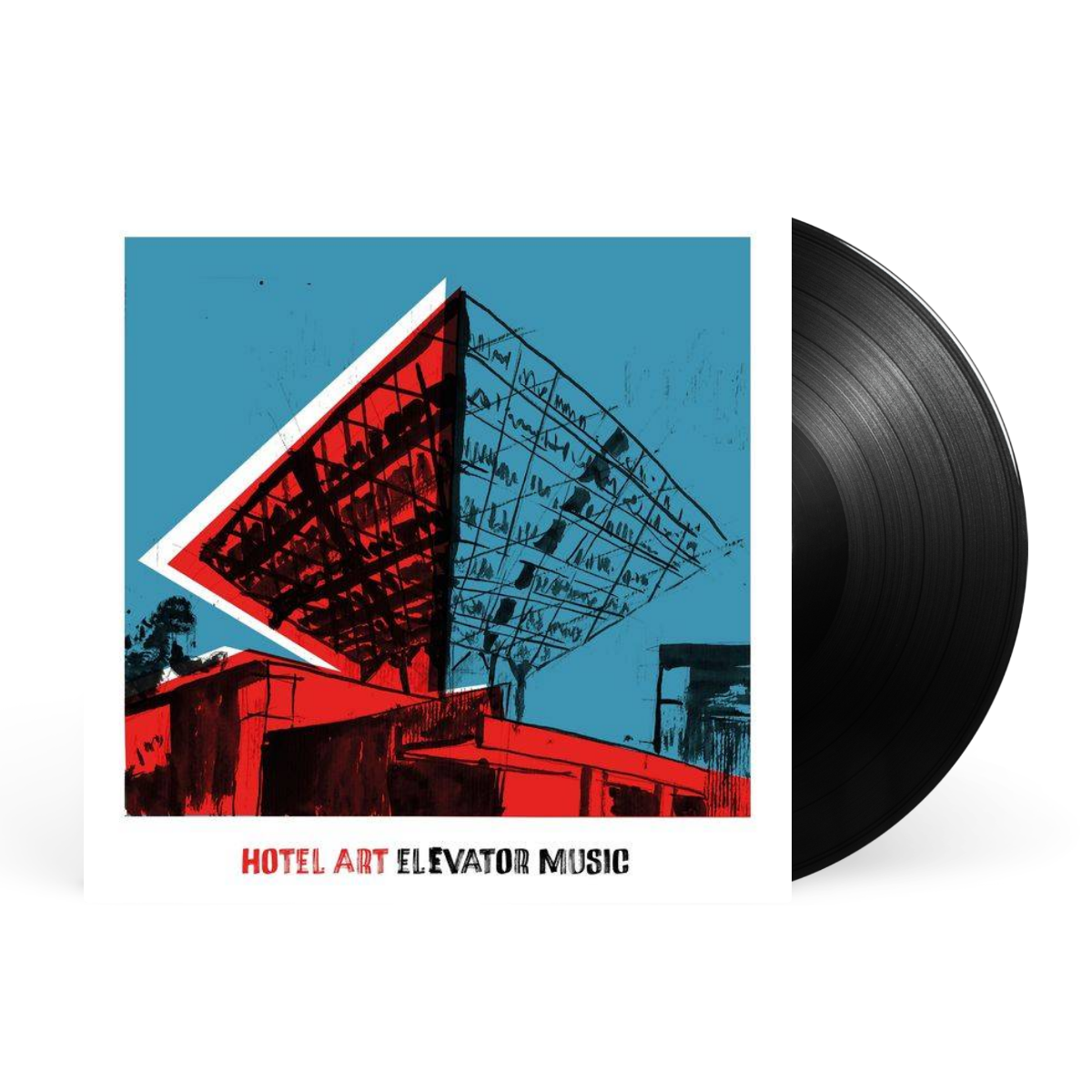 Black LP artwork
