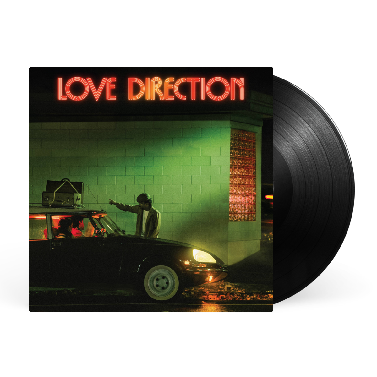 Black LP artwork