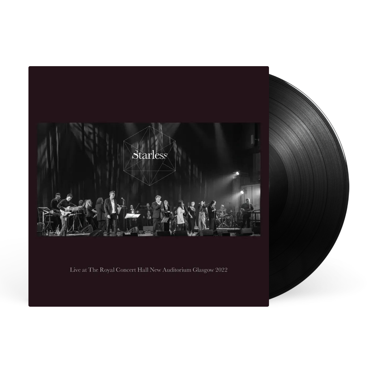 Black LP artwork
