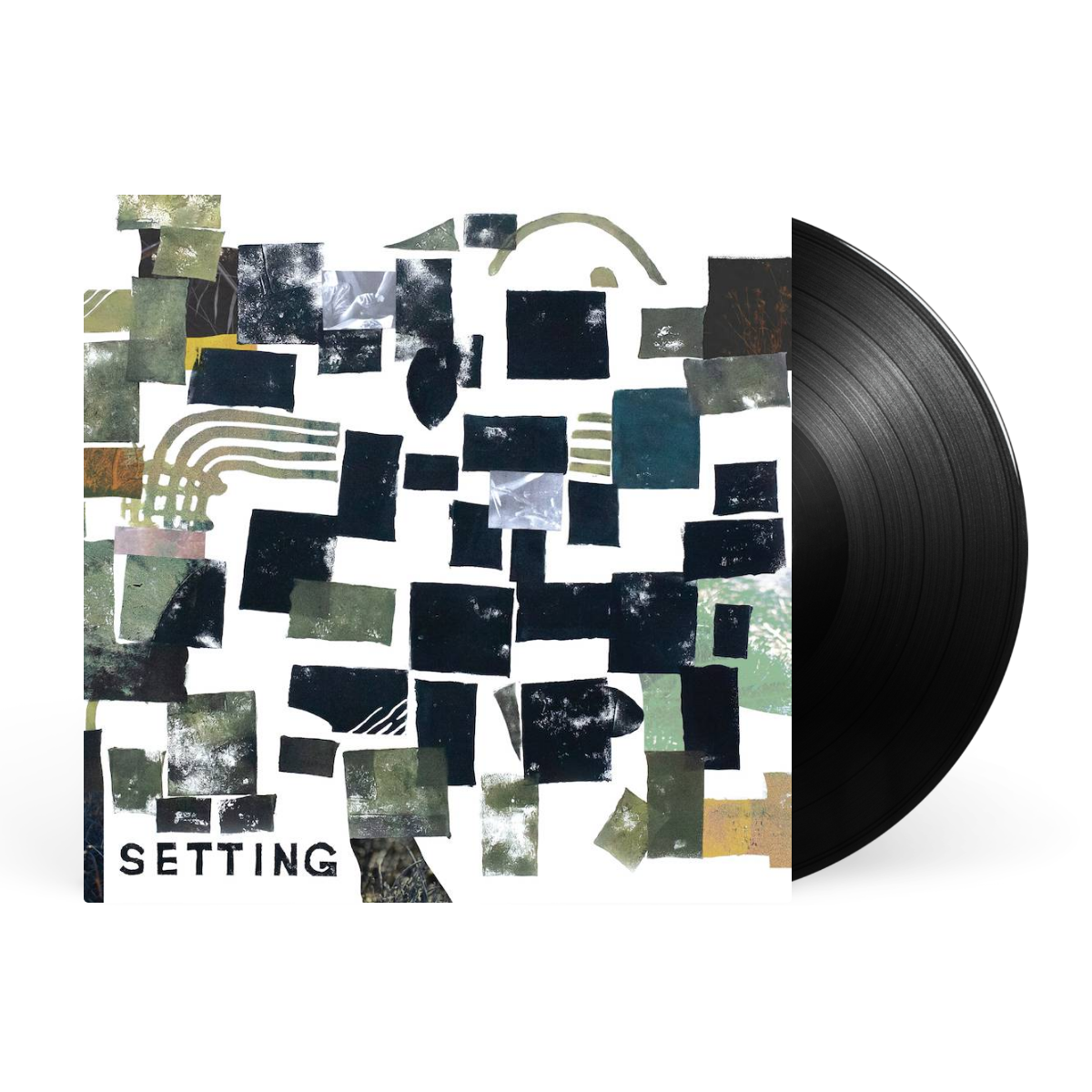 Black LP artwork