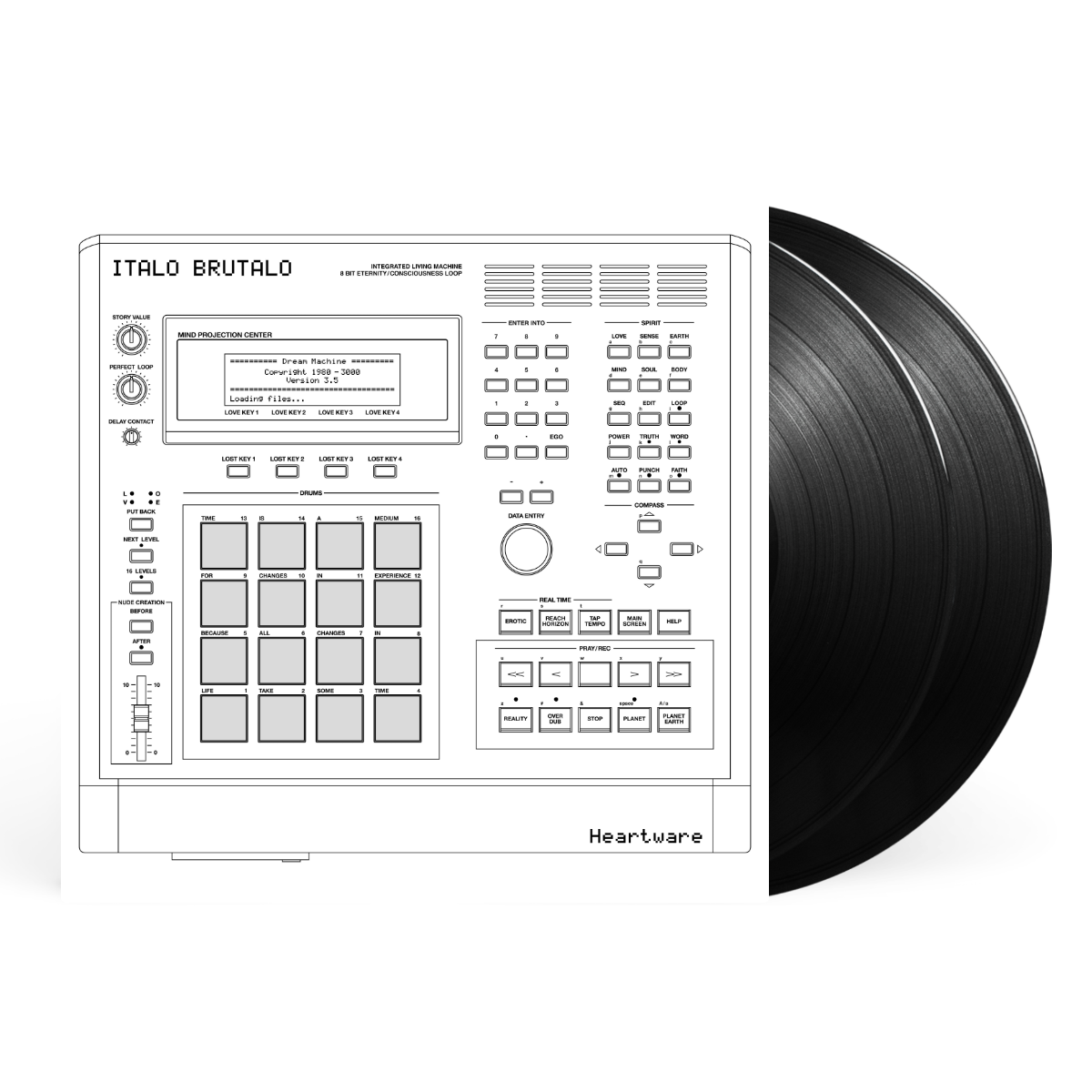 2LP - Black artwork