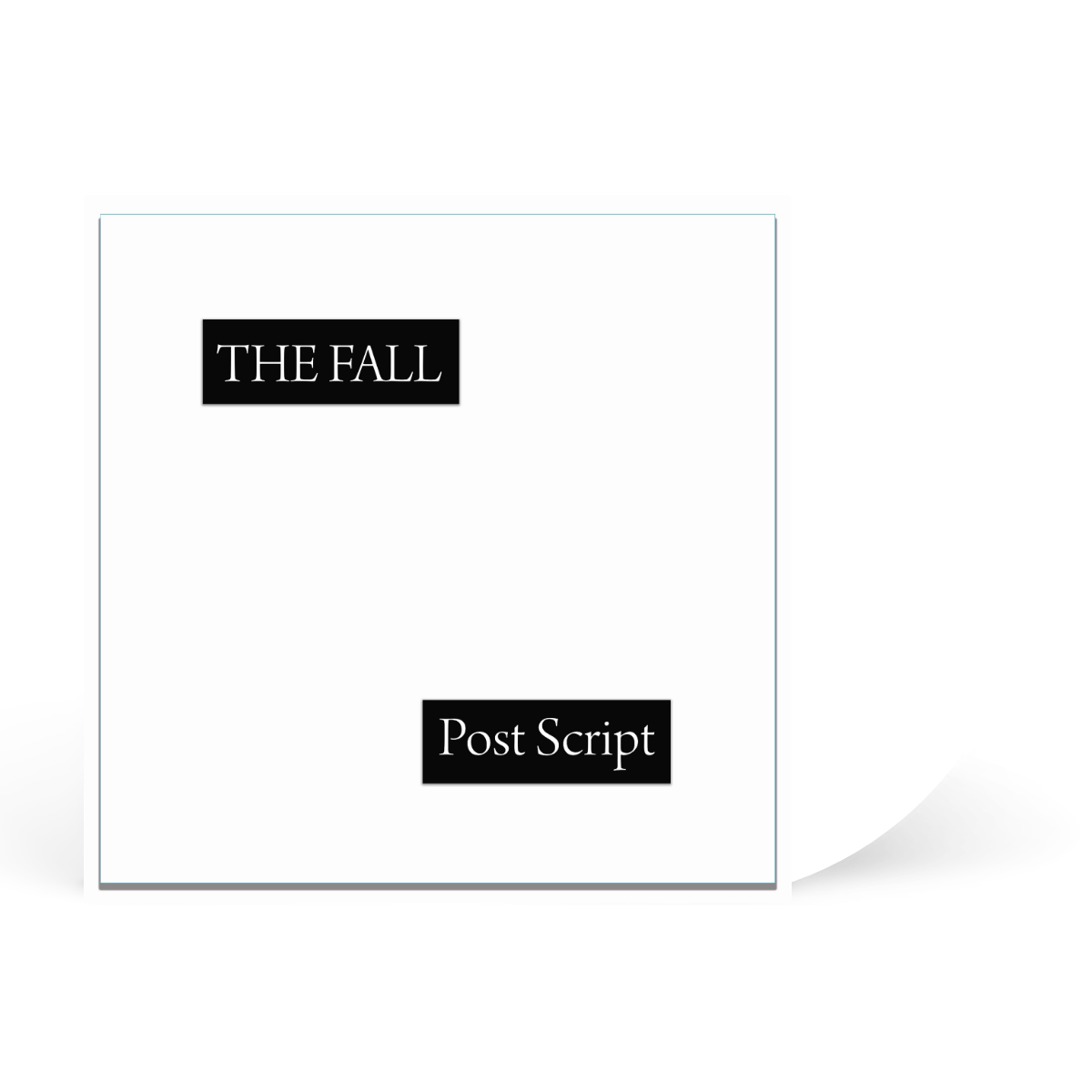LP - White artwork