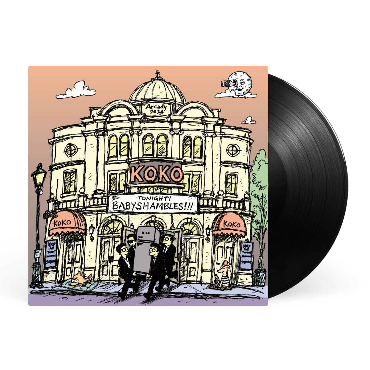 LP - Black artwork
