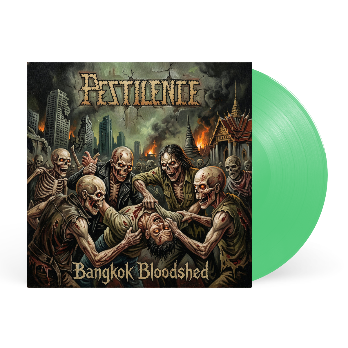 LP - Green artwork