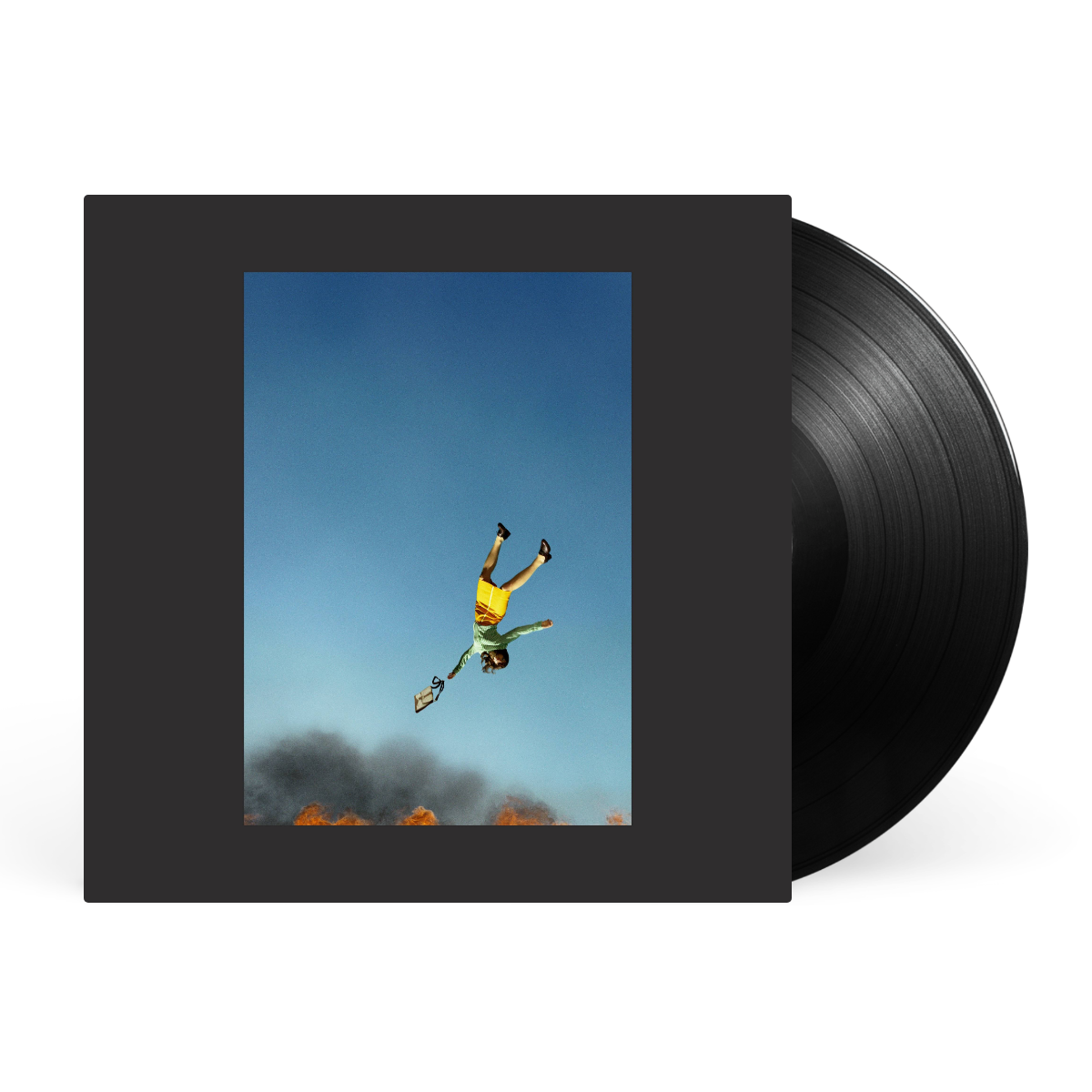 Black LP artwork