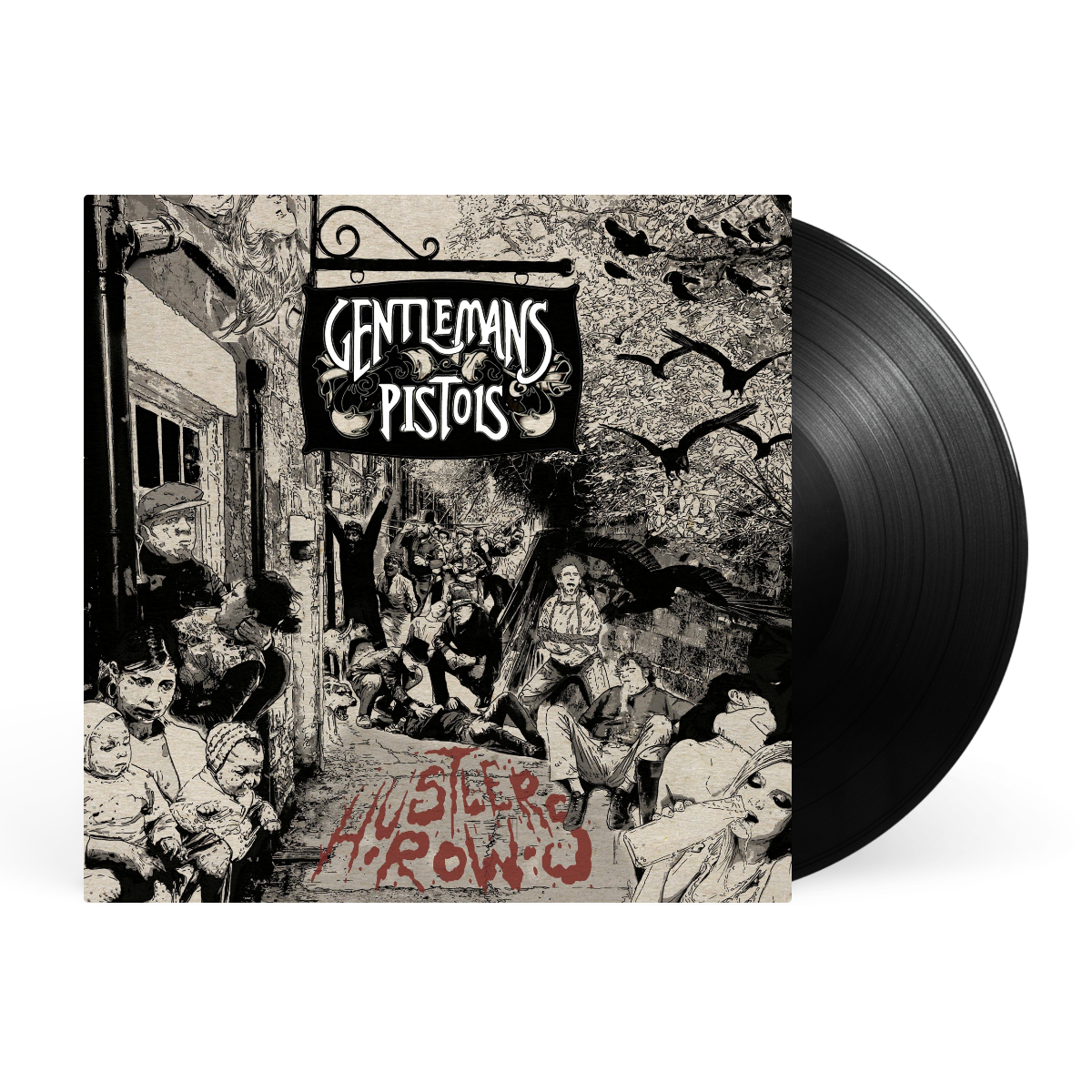 Black LP artwork