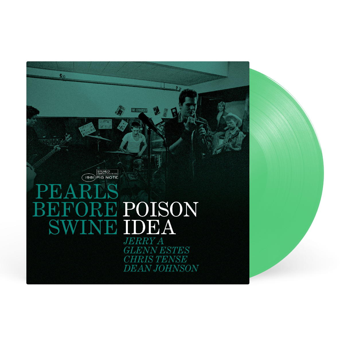 LP - Green artwork