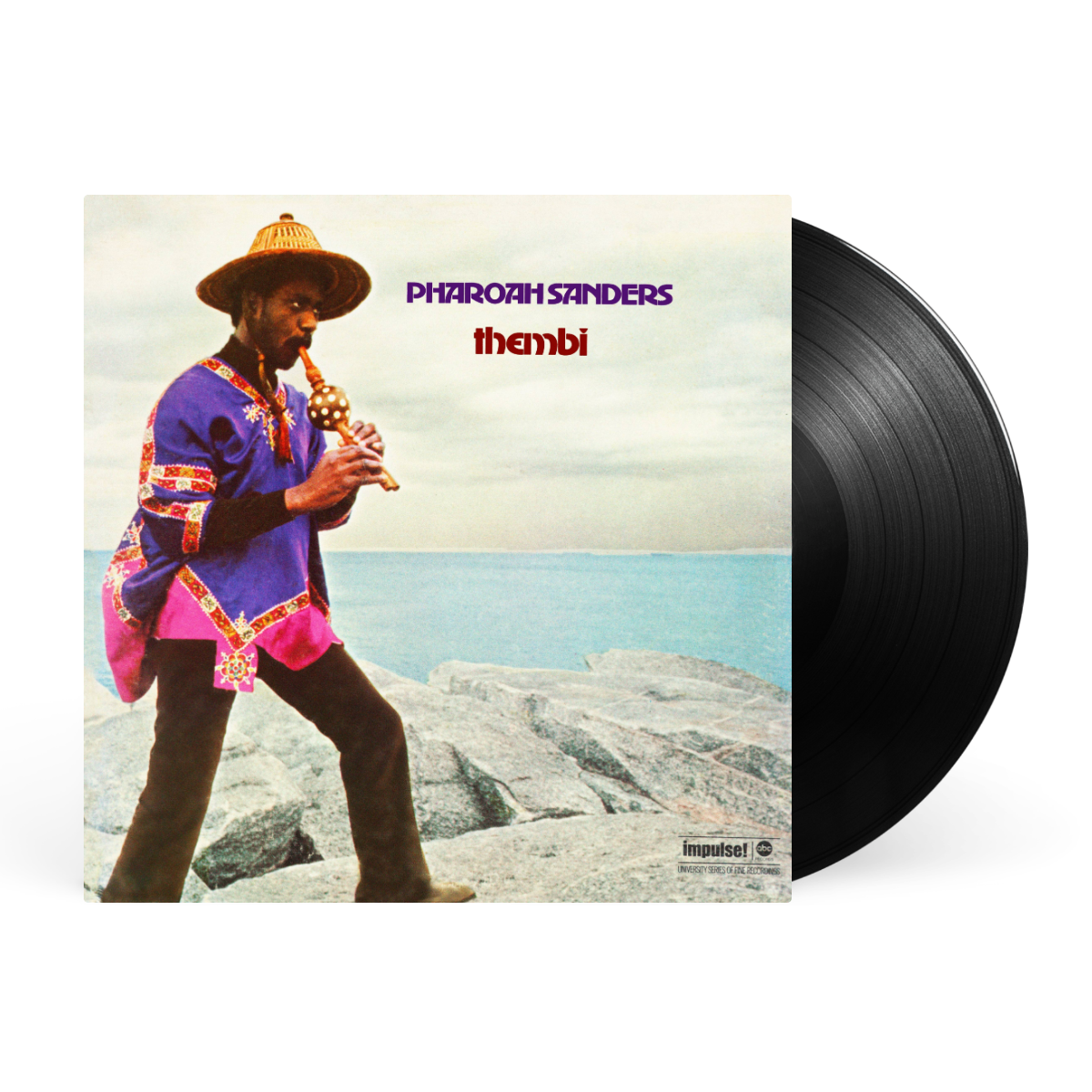 Black LP artwork