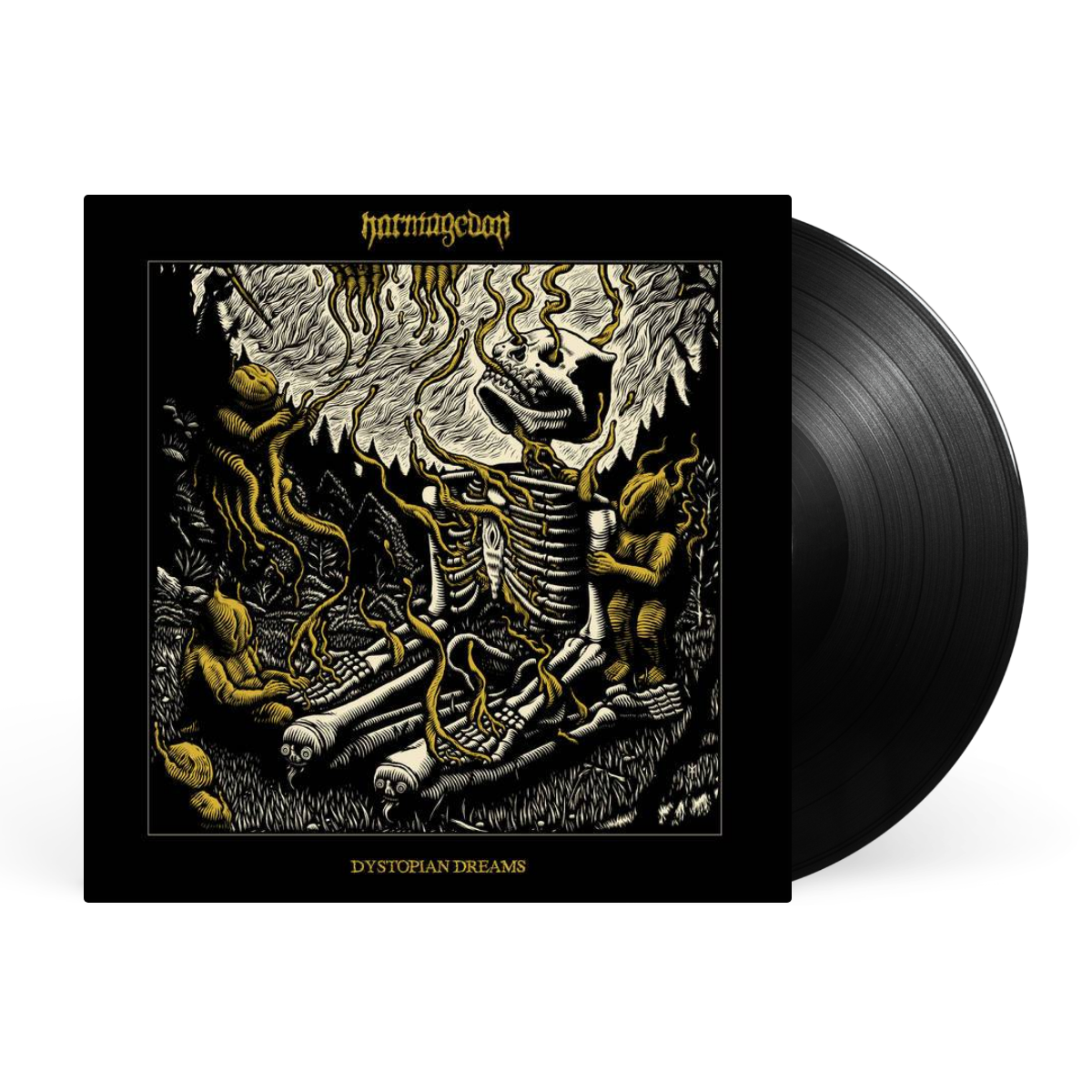 Black LP artwork
