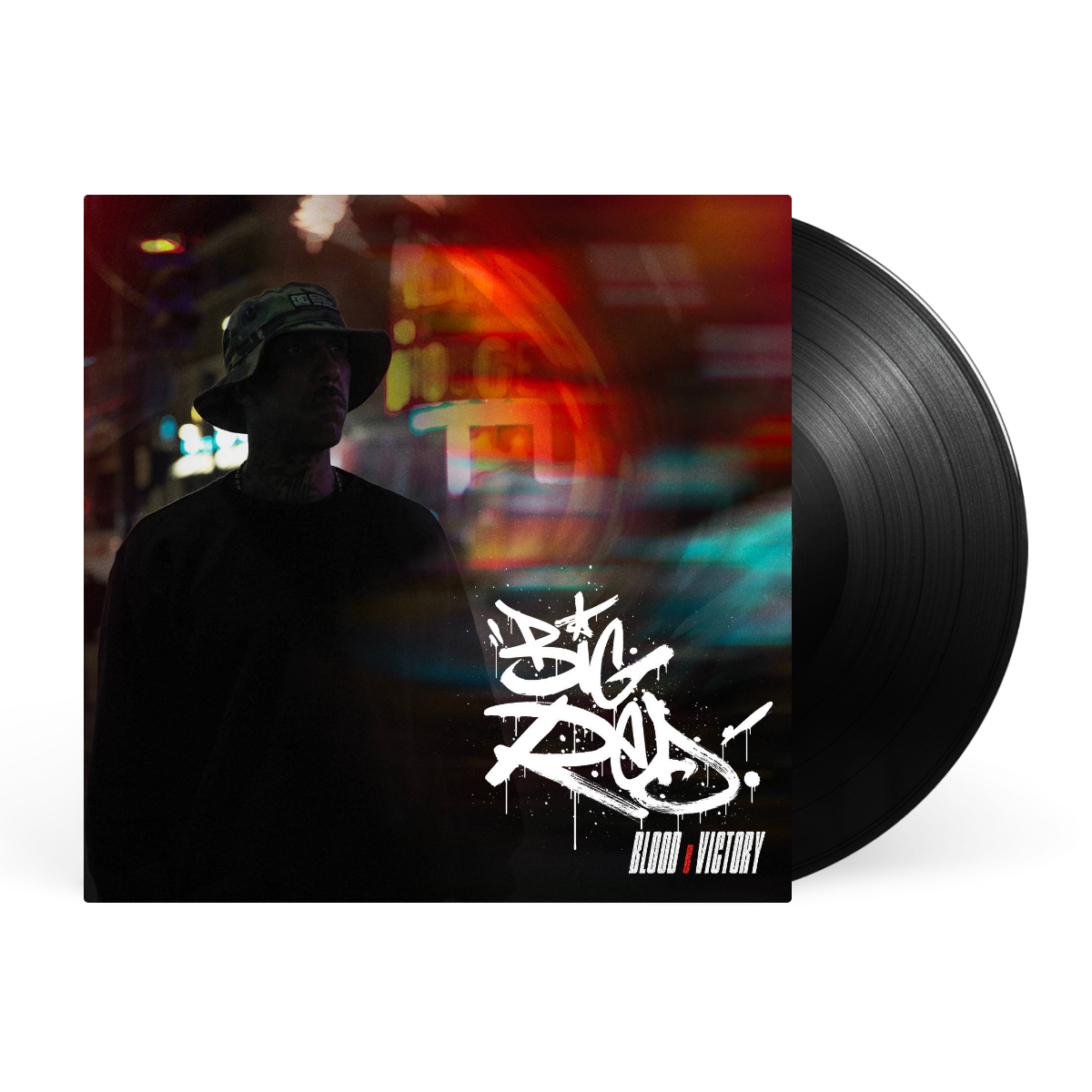 Black LP artwork