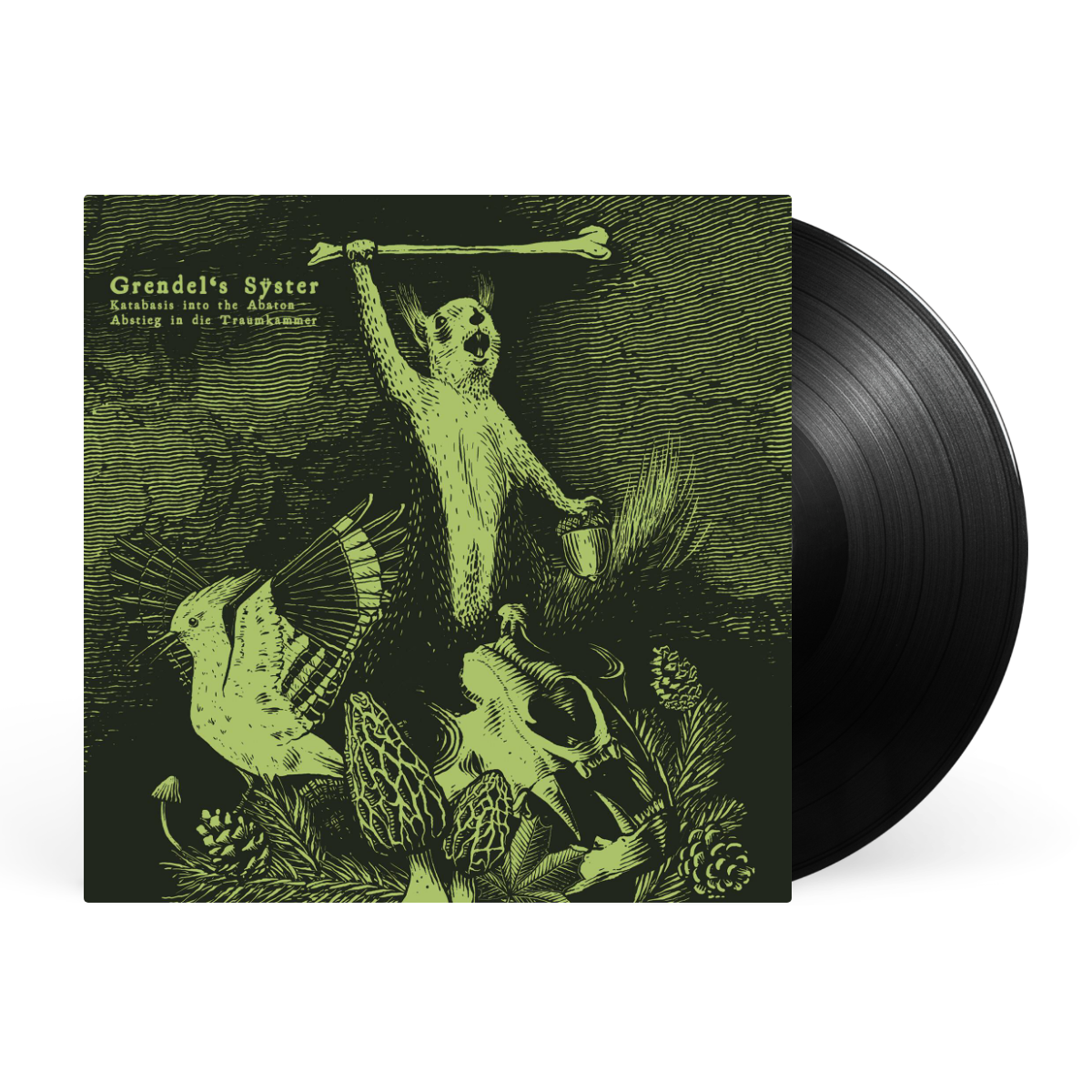 Black LP artwork