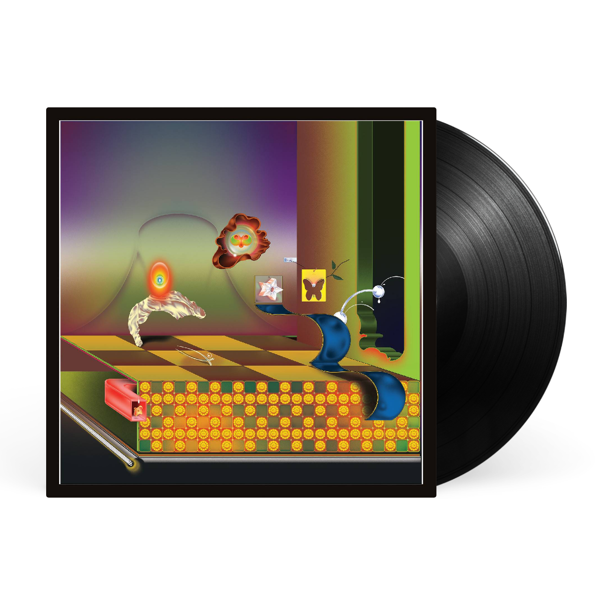 Black LP artwork
