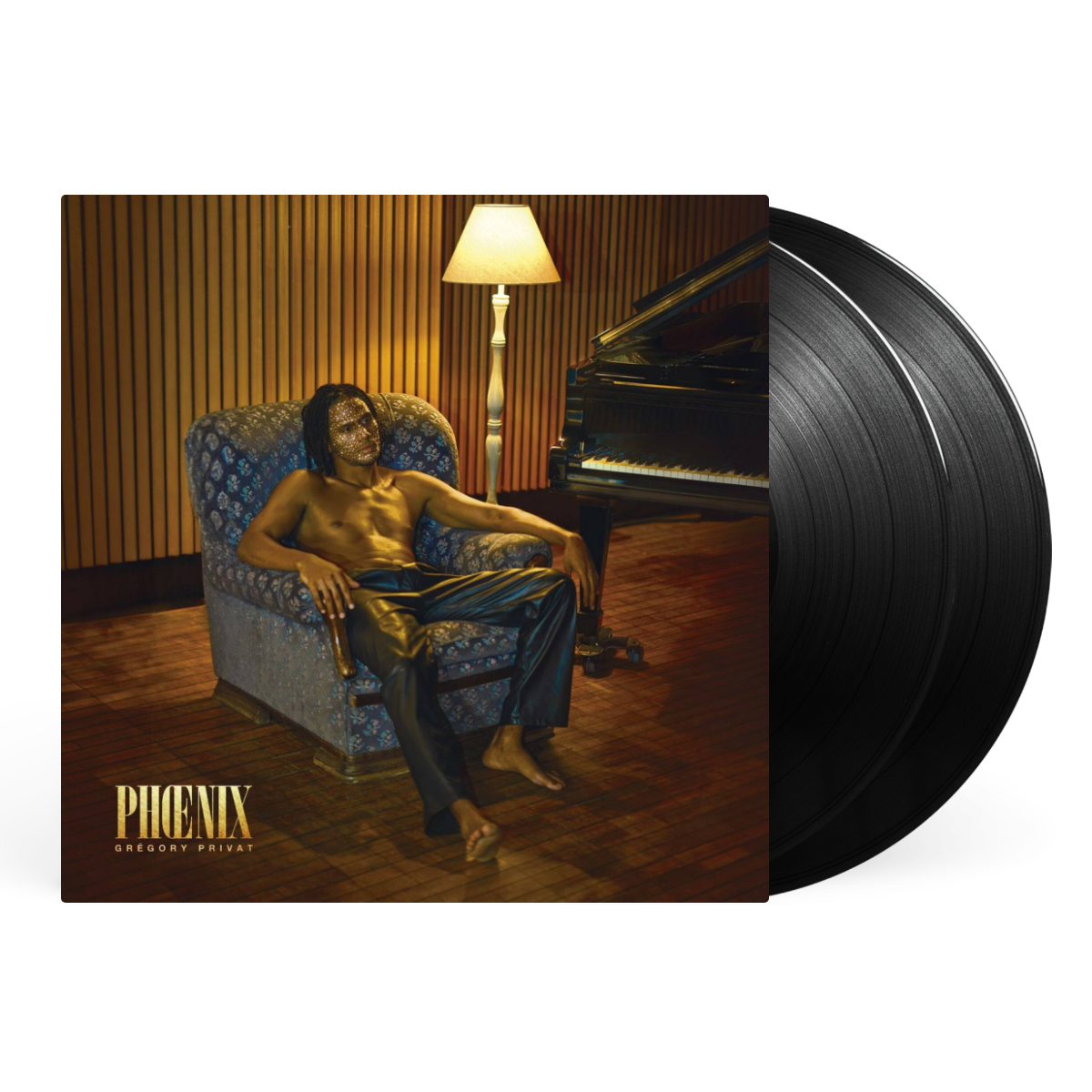 Black LP artwork