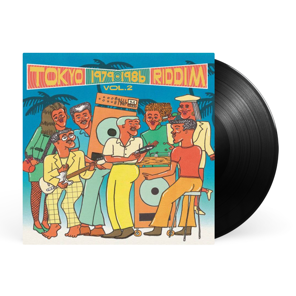 Black LP artwork