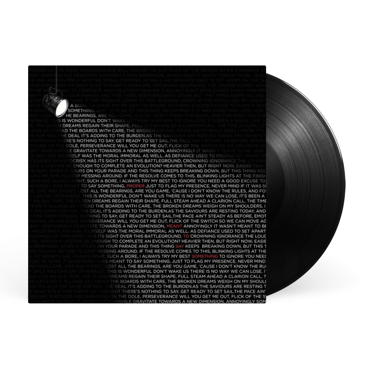 LP - Black artwork
