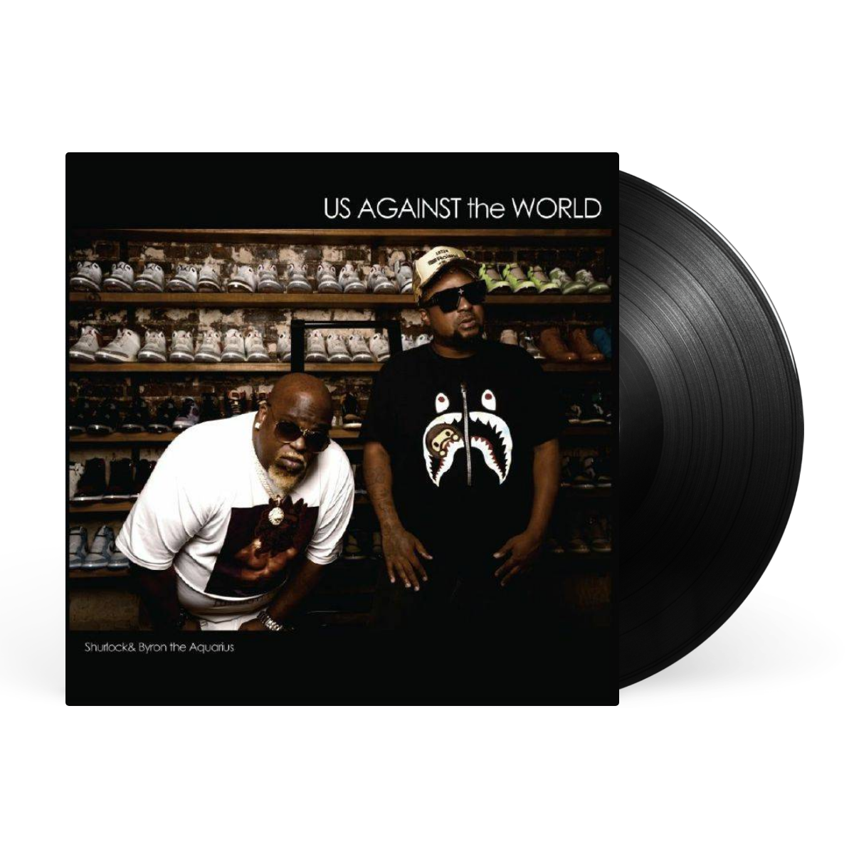 Black LP artwork